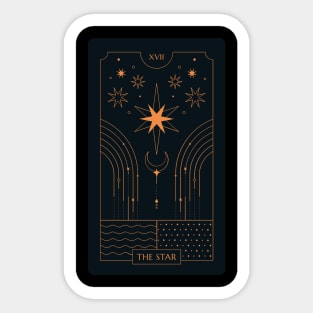 The Star Tarot Card Sticker